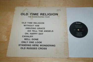 Rare Old Time Religion Christian Gospel Exodus Vinyl Record EX 73 Harmonizing 4