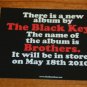 The Black Keys Brothers Promotional Promo Postcard Album Release Info Card