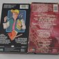 Lot 2 Vintage New Kids on the Block VHS Tapes Cartoon The Kid in Class Step By