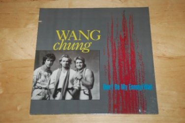 SEALED Vintage Wang Chung Don't Be My Enemy Wait Mint Vinyl Record 12"
