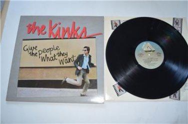 The Kinks Give The People What They Want VG++ to NM Vinyl Record LP