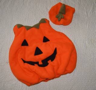 Pottery Barn Kids Jack o Lantern Pumpkin Costume