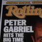 Vintage Peter Gabriel Rolling Stone Promo Poster 1987 Genesis Music Wall Decor