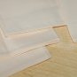 Vintage Handpainted Mythical Bird Table Napkins Linens Unused Pink Green Maroon