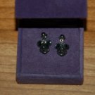 Pair Disney Mickey Mouse Silver Tone Earrings Jewelry