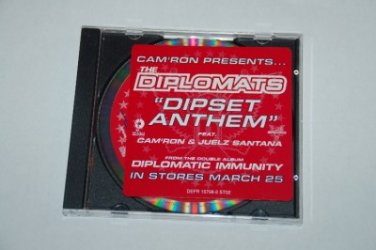 Rare The Diplomats Dipset Anthem Cam'ron Promotional Promo CD