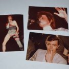 Lot 2 Vintage 5x7 David Bowie Concert Photo Prints Color Photographs