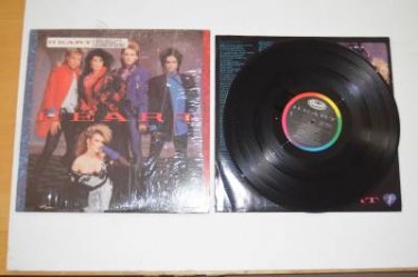 Heart Self Titled S/T VG++ Vinyl Record Shrink Sticker Capitol ST-12410