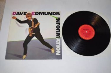 Dave Edmunds Information VG++ Vinyl Record LP