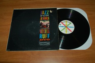 Jazz For Juniors Mitchell Ruff Duo Roulette R 52025 Vinyl Record LP