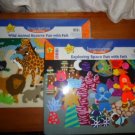 Lot 2 Imaginarium Fun With Felt Scenes Arts Crafts Exploring Space Wild Animals