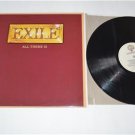 Exile All There Is VG++ to NM Vinyl Record LP