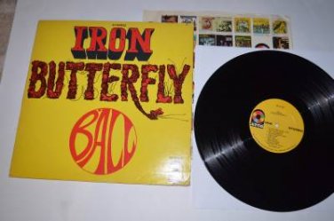 Iron Butterfly Ball Vinyl Record LP