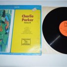 Charlie Parker Volume III VG++ Vinyl Record LP