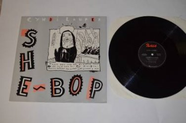 Cyndi Lauper She-Bop Near Mint NM Vinyl Record LP 12" Single
