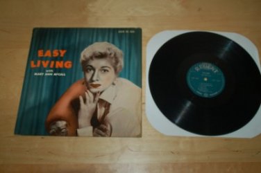 Rare Easy Living With Mary Ann McCall Regent RMG 6040 Vinyl Record