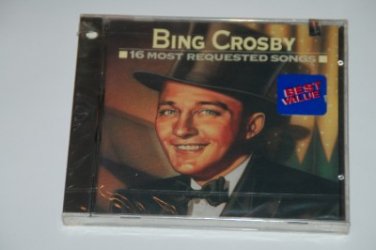 Sealed New Bing Crosby 16 Most Requested Songs CD Best Hits