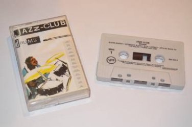 Jazz Club Drums Various Cassette Tape Art Blakey Billy Cobham Charlie Parker