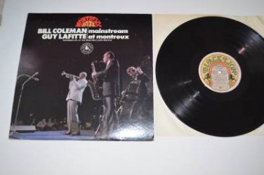 Bill Coleman Guy Lafitte Mainstream at Montreux Live VG++ Vinyl Record