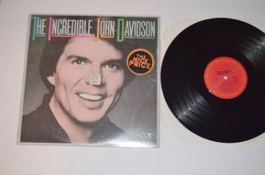 The Incredible John Davidson NM Near Mint Vinyl Record Shrink
