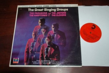 The Great Singing Groups Paragons Harptones Jesters Clovers VG++NM Vinyl Record
