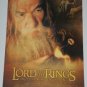 New Original Lord of the Rings Fellowship Ring Mini Poster Gandalf Unused