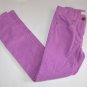 Girls size 8 Crewcuts J Crew Lilac Purple Skinny Corduroy Pants Spring Adjustabl