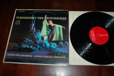 Tchaikovsky Nutcracker Excerpts Boston Pops Arthur Fiedler Vinyl Record 2052