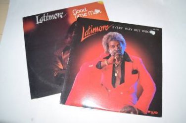 Lot 2 Latimore Good Time Man Every Way But Wrong VG++ Vinyl Records