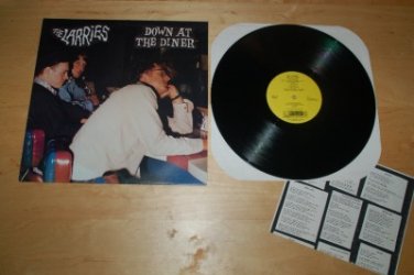 The Larries Down at the Diner VG+++ Vinyl Record + Original Inner Lyric HW 002