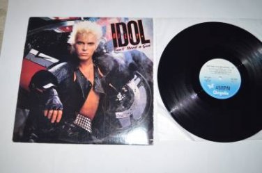 Billy Idol Don't Need a Gun NM Near Mint Vinyl Record 12" Promo