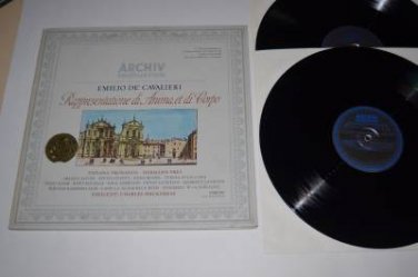 Archiv Emilio De Cavalieri Rappresentatione di Anima Corpo Mint M Vinyl Record