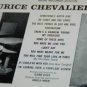 Lot 2 Maurice Chevalier Today Life is Just a Bowl of Cherries Records + Playbill