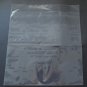 10 New 14x14 Box Set Plastic Album Covers w/ Fold Over Flap Jumbo Poly Sleeves