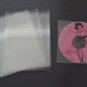 25 New Resealable Plastic CD Sleeves Organize Crystal Clear Disc Bags