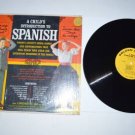 A Child's Introduction to Spanish Rare Golden Record VG++ Vinyl Record LP