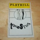 Rare Travesties Broadway Playbill Ethel Barrymore Theatre Tim Curry