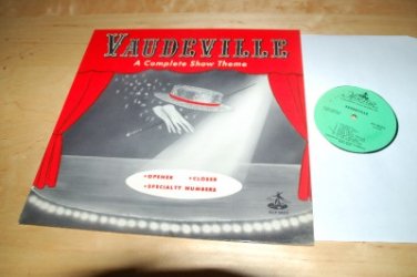 Rare Vaudeville Theme LP Record Music Show Openers Closers DJ Sample Vinyl