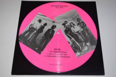The Soft Boys Pink Pic Disc Delorean Records 1P Picture Vinyl UK