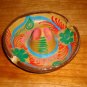 Vintage Acapulco Mexico Souvenir Ash Tray Handpainted Pottery Clay Sombrero Hat