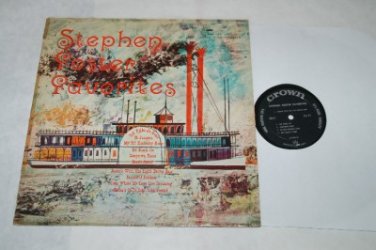 Rare Stephen Foster Original Crown Americana Favorites Near Mint NM Vinyl Record