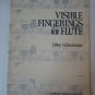 Vintage Visible Fingerings for Flute Libby Schenkman Booklet