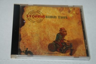 Star Off Machine Stofma Burn This CD Promo