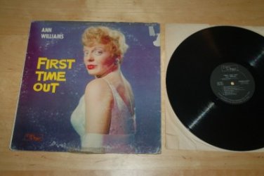 Ann Williams First Time Out Orig Charlie Parker Mono Jazz Vinyl Record PLP-807