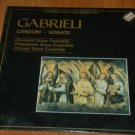 SEALED Unopened Vintage Record Gabrieli Canzoni Sonate Cleveland Chicago Brass