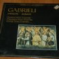 SEALED Unopened Vintage Record Gabrieli Canzoni Sonate Cleveland Chicago Brass