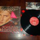 Rod Stewart Foolish Behaviour VG+++ Vinyl Record Shrink Poster Behavior