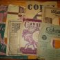 Lot 8 Vintage 10" Record Paper Sleeves Melotone Coral Conqueror Columbia Wards