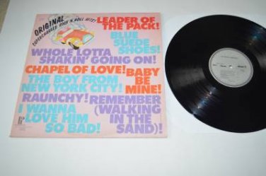 Original Supercharged Rock n Roll Hits Leader of the Pack VG++ Vinyl Record 50s