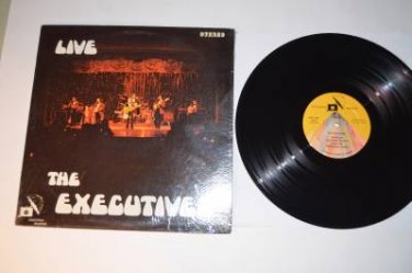 The Executives Live Private Press VG++ Vinyl Record LP Shrink